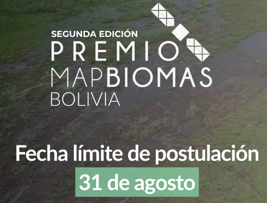 Premio MapBiomas Bolivia 